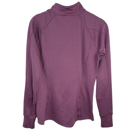 The North Face Athletic Womens 1/4 Zip Pullover Top Purple Long Sleeve Size M - Picture 2 of 12